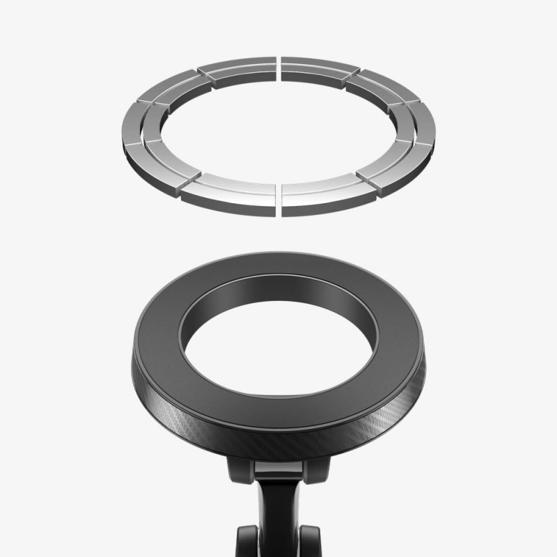 Βάση Αυτοκινήτου Spigen MFT36 Vacuumlock Magnetic Magafe Dashboard Car Mount Black (ACP11172) 