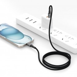 Καλώδιο Tech-Protect UltraBoost DNA Cable Type-C to Type-C 5A 100W 0.5m Iron Grey