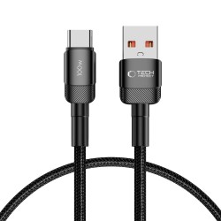 Καλώδιο Tech-Protect UltraBoost Evo Cable USB-A to USB-C 5A 100W 0.5m Black