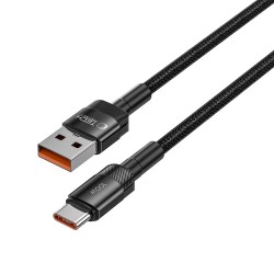 Καλώδιο Tech-Protect UltraBoost Evo Cable USB-A to USB-C 5A 100W 0.5m Black