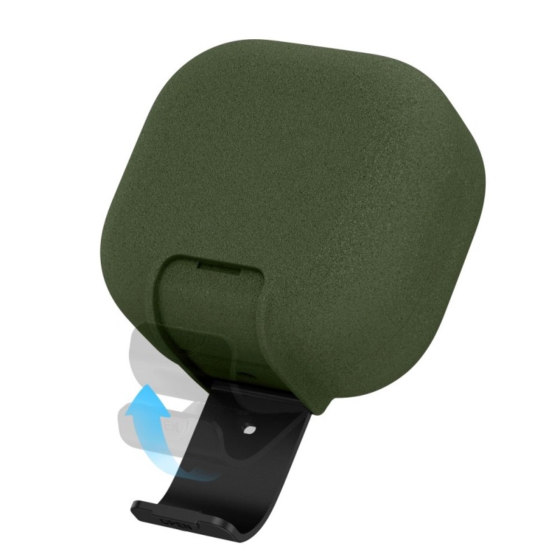 Θήκη Tech-Protect Slim Hook Cover Samsung Galaxy Buds 4 / 4 Pro Olive Green