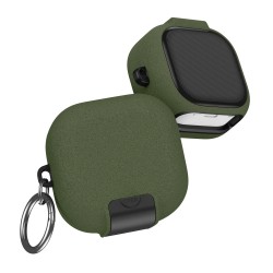 Θήκη Tech-Protect Slim Hook Cover Samsung Galaxy Buds 4 / 4 Pro Olive Green