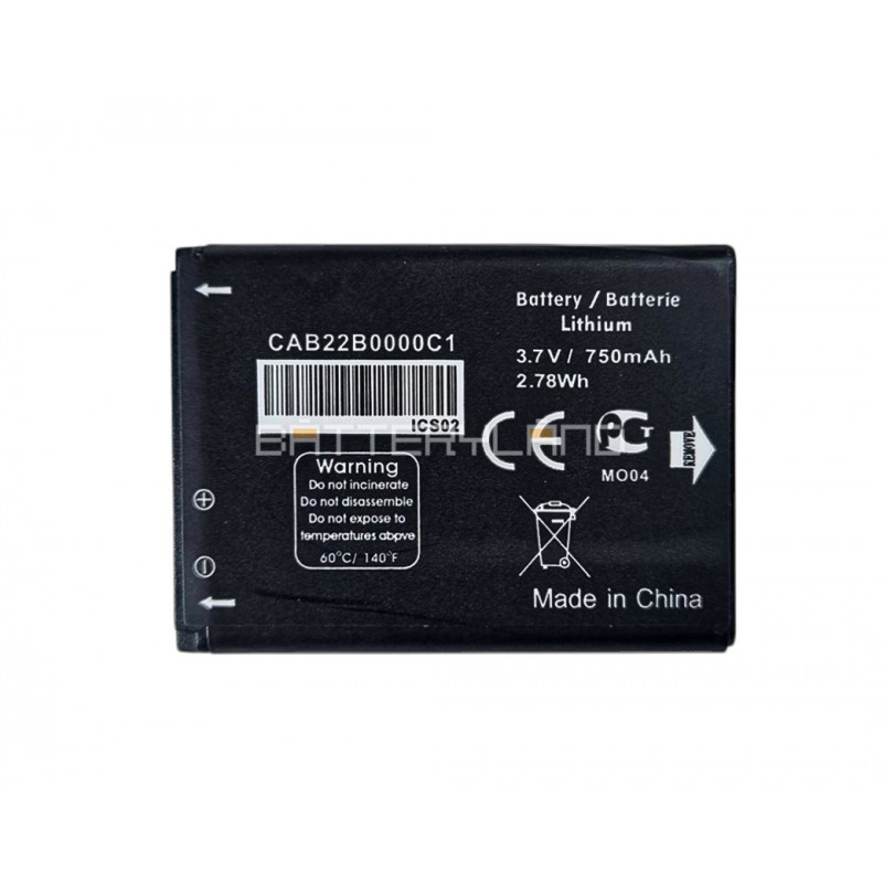 Μπαταρία Alcatel CAB22B0000C1 One touch 2012D / 2010D / 2010X / 2012D / 356 / 665 / 2010  (OEM)