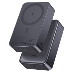 Εξωτερική Μπαταρία Hoco J160B Original PowerBank with Magsafe + 1xUSB-C  Port 20000mAh 20W Grey