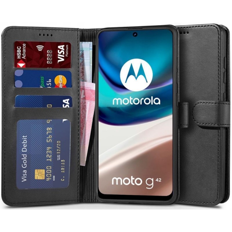 Θήκη Tech-Protect AirWallet Motorola Moto G42 Black
