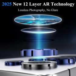 Προστατευτικό Κάμερας  Eagle Eye Camera Lens with Metal Ring  and Positioning Plate Oppo Reno15 5G Black