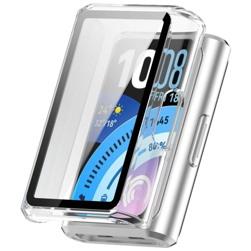 Θήκη PC Full Glass Screen Protector Huawei Band 11 Pro / 11 Pro NFC Transparent