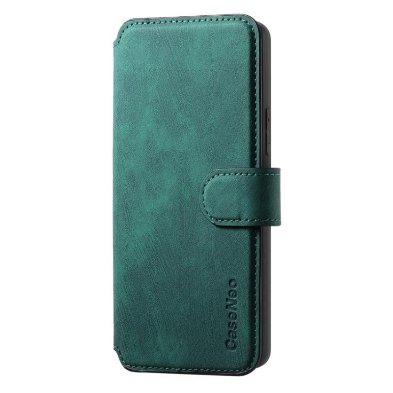 Θήκη CaseNeo Retro Leather Magsafe Wallet Motorola Edge 70 5G Green