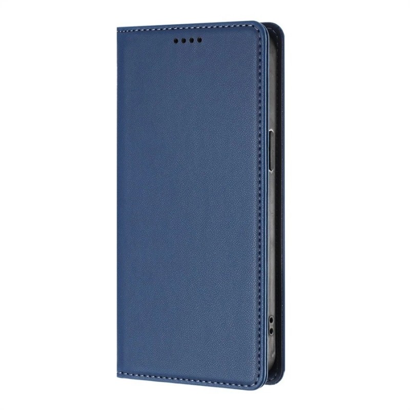 Θήκη Leather Magnetic Wallet Motorola Edge 70 Fusion 5G Dark Blue