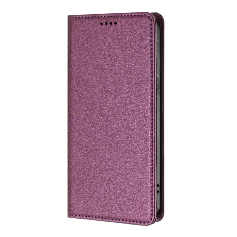 Θήκη Leather Magnetic Wallet Motorola Edge 70 Fusion 5G Violet