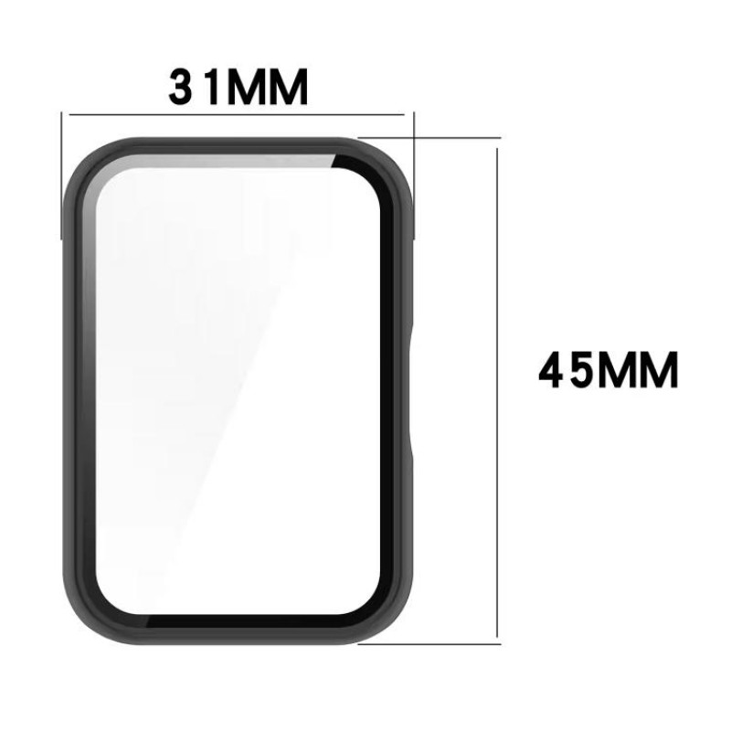 Θήκη PC Full Glass Screen Protector Huawei Band 11 Transparent