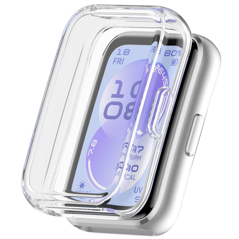 Θήκη TPU Full Glass Screen Protector Huawei Band 11 Transparent