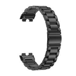 Ανταλλακτικό λουράκι Stainless Steel Huawei Band 11 / 11 Pro Black