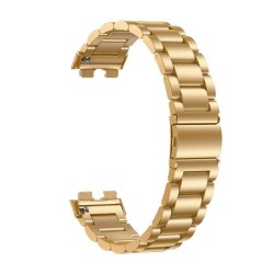 Ανταλλακτικό λουράκι Stainless Steel Huawei Band 11 / 11 Pro Gold