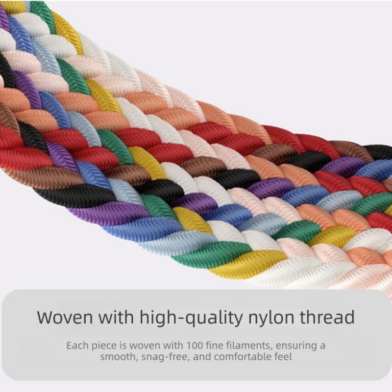 Ανταλλακτικό λουράκι Nylon Braided Huawei Band 11 / 11 Pro Mint Green