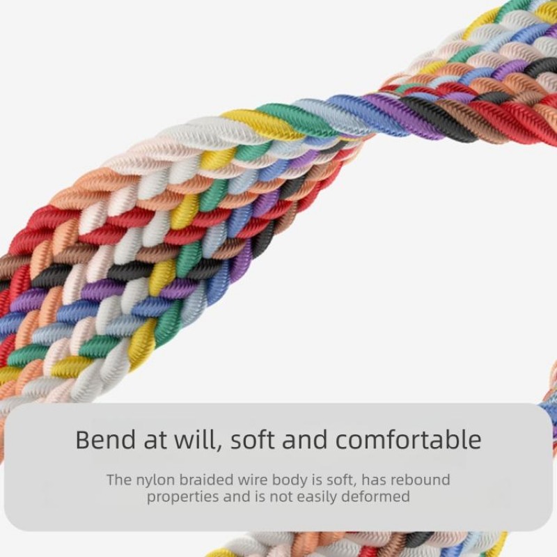 Ανταλλακτικό λουράκι Nylon Braided Huawei Band 11 / 11 Pro Mint Green