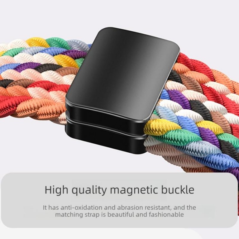 Ανταλλακτικό λουράκι Nylon Braided Huawei Band 11 / 11 Pro Mint Green