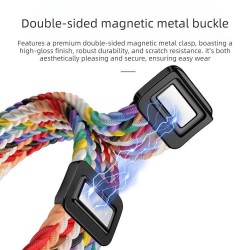 Ανταλλακτικό λουράκι Nylon Braided Huawei Band 11 / 11 Pro Mint Green