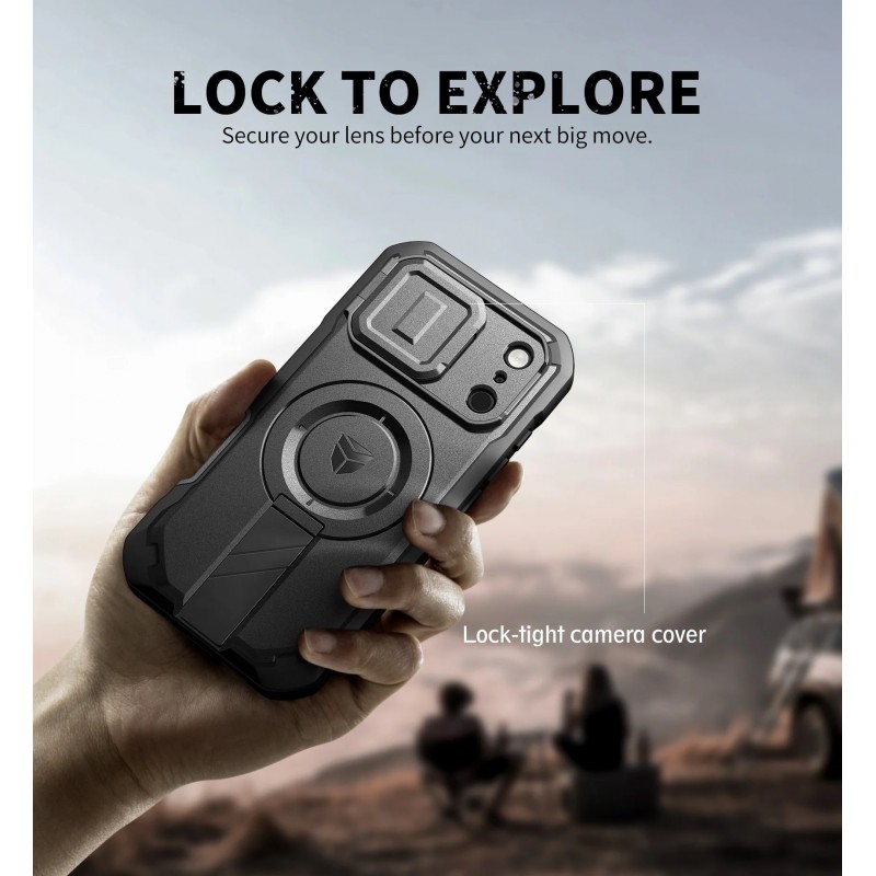 Θήκη Dexnor Armor Case Apple iPhone 17 Pro Max (6.7") Black