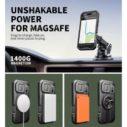 Θήκη Dexnor Armor Case Apple iPhone 17 Pro Max (6.7") Black