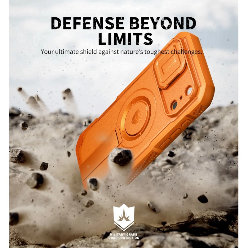 Θήκη Dexnor Armor Case Apple iPhone 17 Pro Max (6.7") Orange