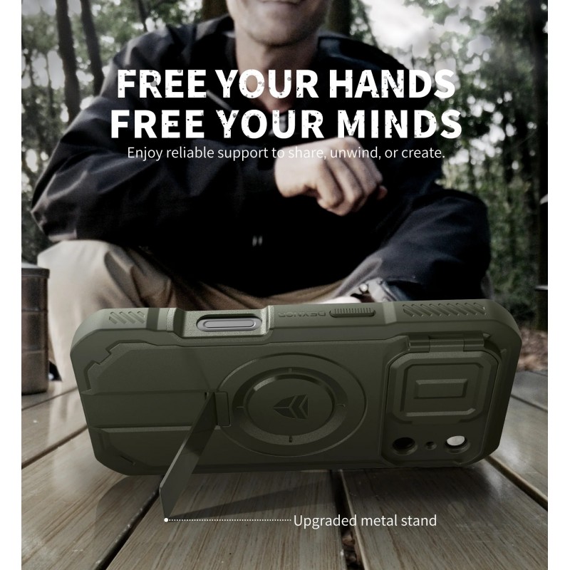 Θήκη Dexnor Armor Case Apple iPhone 17 Pro Max (6.7") Green