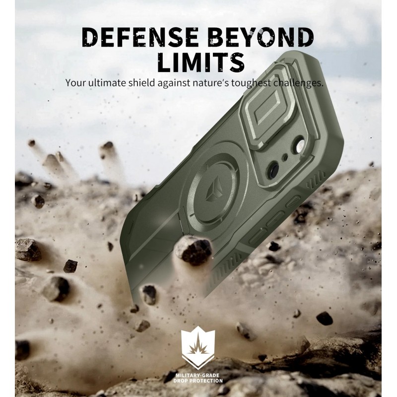 Θήκη Dexnor Armor Case Apple iPhone 17 Pro Max (6.7") Green