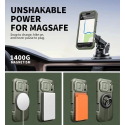 Θήκη Dexnor Armor Case Apple iPhone 17 Pro Max (6.7") Green