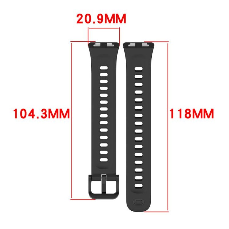 Ανταλλακτικό λουράκι QuickFit Silicone Huawei Band 11 / 11 Pro Green