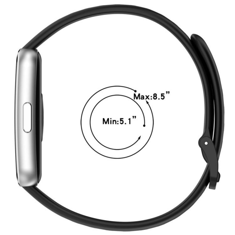 Ανταλλακτικό λουράκι QuickFit Silicone Huawei Band 11 / 11 Pro Green