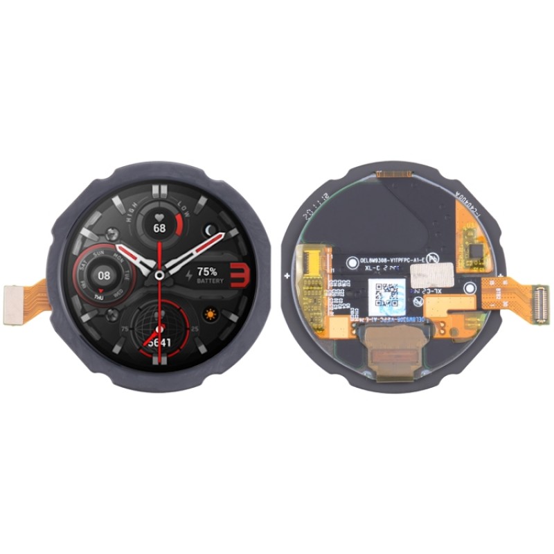 Οθόνη LCD & Μηχανισμός Αφής Amazfit T-Rex 2 Black με 3 Χρόνια Εγγύηση