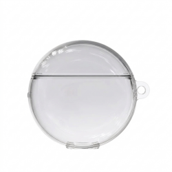 Θήκη Huawei Freebuds 7i Silicone Skin with Carabiner Transparent