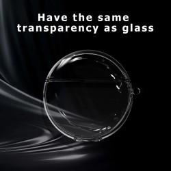 Θήκη Huawei Freebuds 7i Silicone Skin with Carabiner Transparent