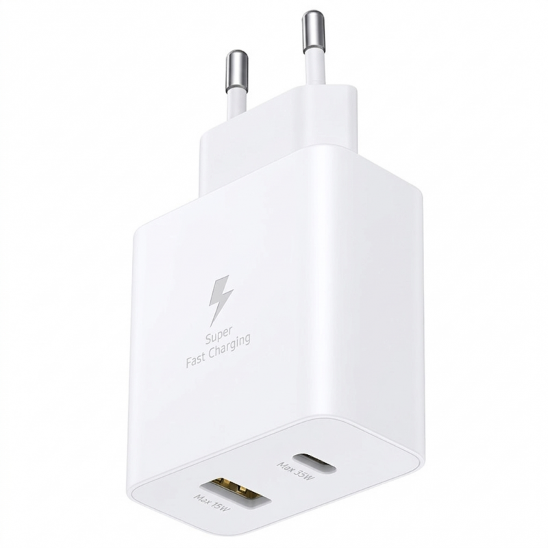 Φορτιστής Ταξιδιού Samsung Wall Adapter EP-TA220NWE 35W Fast Charge White (Original)