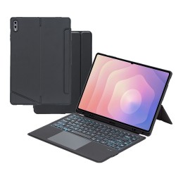 Θήκη Πληκτρολογίου Keyboard QWERTY with Backlight & TouchPad Samsung Galaxy Tab S11 Ultra X930 / X936 14.6"  Black 