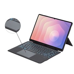 Θήκη Πληκτρολογίου Keyboard QWERTY with Backlight & TouchPad Samsung Galaxy Tab S11 Ultra X930 / X936 14.6"  Black 