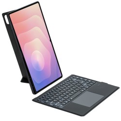 Θήκη Πληκτρολογίου Keyboard QWERTY with Backlight & TouchPad Samsung Galaxy Tab S11 Ultra X930 / X936 14.6"  Black 