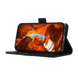 Θήκη Abeel Side Suction Leather Wallet Xiaomi Poco X8 Pro Black
