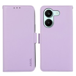 Θήκη Abeel Side Suction Leather Wallet Xiaomi Poco X8 Pro Violet