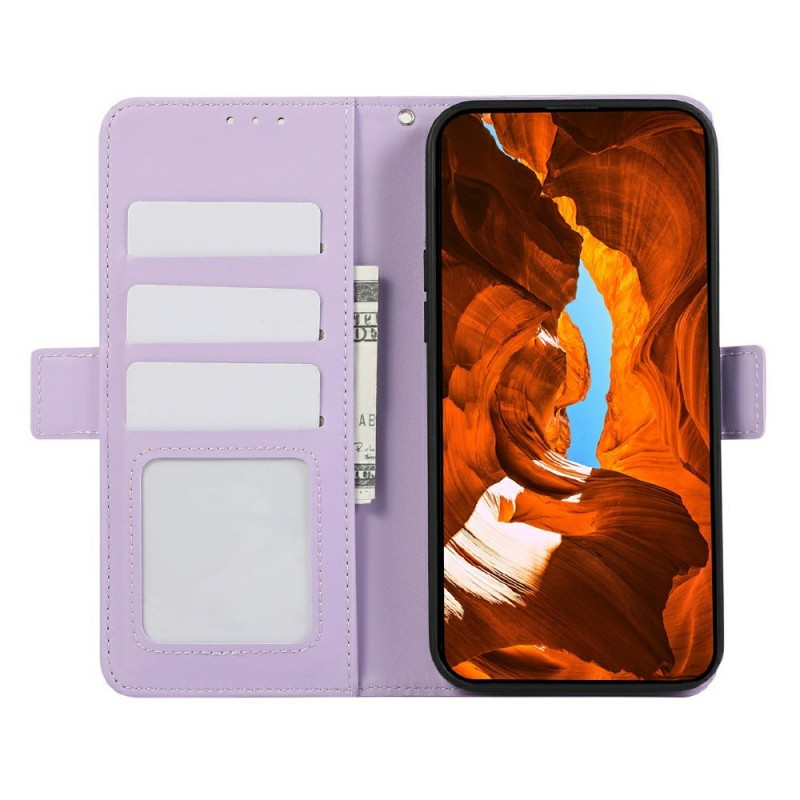 Θήκη Abeel Side Suction Leather Wallet Xiaomi Poco X8 Pro Violet