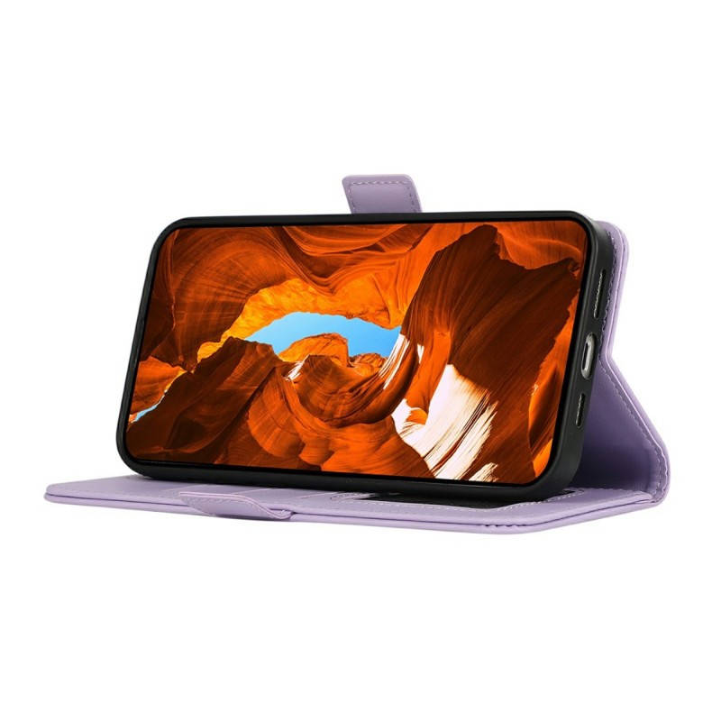 Θήκη Abeel Side Suction Leather Wallet Xiaomi Poco X8 Pro Violet