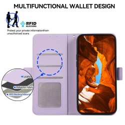 Θήκη Abeel Side Suction Leather Wallet Xiaomi Poco X8 Pro Violet