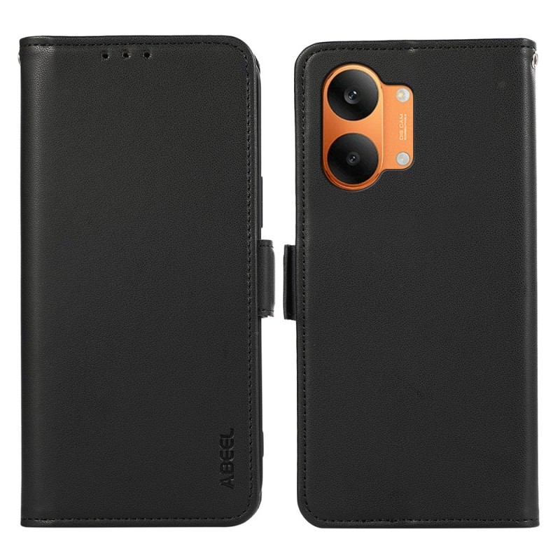 Θήκη Abeel Side Suction Leather Wallet Xiaomi Poco X8 Pro Max Black