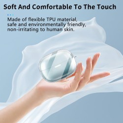 Θήκη Xiaomi Redmi Buds 8 Pro Silicone Skin with Carabiner Clear