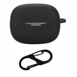 Θήκη Xiaomi Redmi Buds 8 Pro Silicone Skin with Carabiner Black