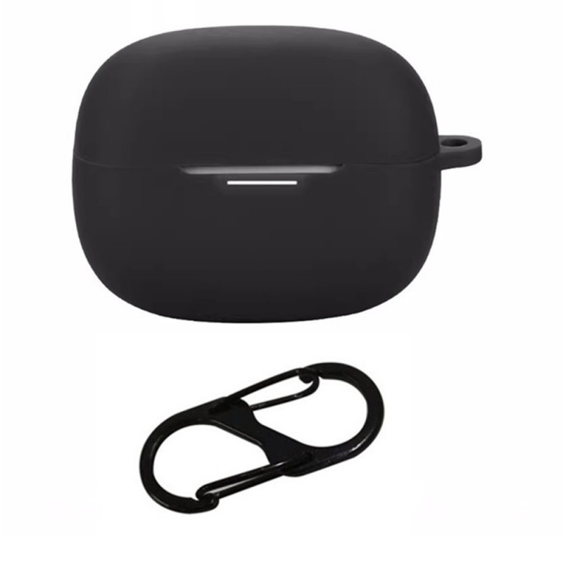 Θήκη Xiaomi Redmi Buds 8 Pro Silicone Skin with Carabiner Black