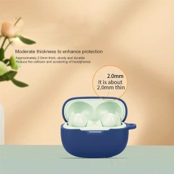 Θήκη Xiaomi Redmi Buds 8 Pro Silicone Skin with Carabiner Black