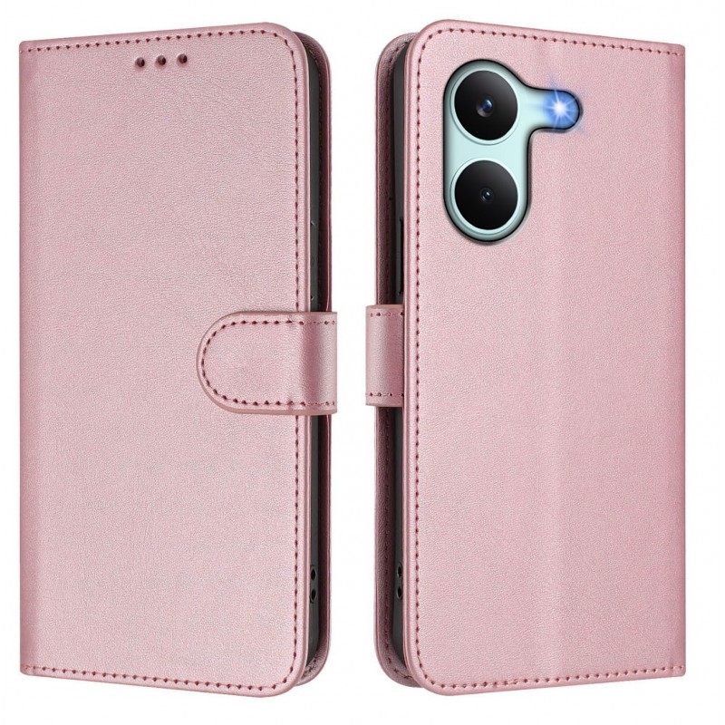Θήκη Leather Stand Wallet Case Xiaomi Poco X8 Pro 5G Pink