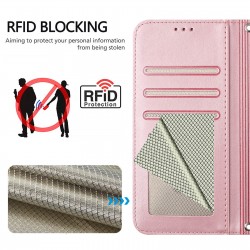 Θήκη Leather Stand Wallet Case Xiaomi Poco X8 Pro 5G Pink