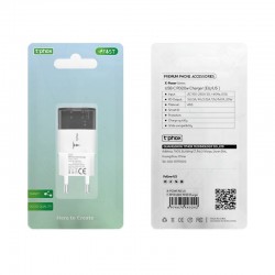 Φορτιστής T-PHOX Wall Charger T-PP10 USB-C 20W Black